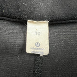 Lululemon Define Jacket Womens Size 10 Black Full Zip Sports Track Suit Top