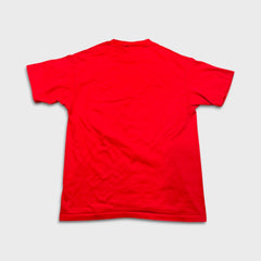 Vintage 90s Disney Mickey Mouse T Shirt Mens Large Red USA Single Stitched Tee
