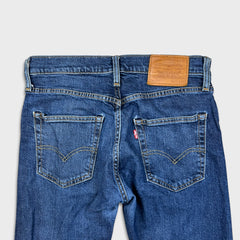 Levi's 511 Jeans Mens 31x30 Blue Slim Fit Mid Rise Dark Wash Stretch Denim Pants