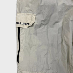Vintage 90s Chaps Ralph Lauren Track Pants Mens Large Beige Tech Cargo