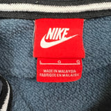 Nike Air Hoodie Mens Large Gray Swoosh Sportswear Full Zip Hooded Sweater