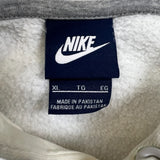 Nike Sportswear Hoodie Mens XL White Swoosh Pullover Hooded Sweater