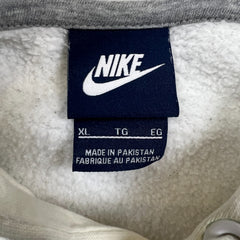 Nike Sportswear Hoodie Mens XL White Swoosh Pullover Hooded Sweater