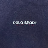 Vintage 90s Ralph Lauren Polo Sport T Shirt Mens Medium Blue Spell Out Faded Tee