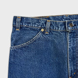 Vintage 90s Levi's 619 Jeans Mens 34x34 Slim Straight Orange Tab Medium Wash Denim Pants