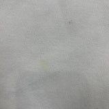 Moncler Maglia Polo Shirt Manica Corta Mens Small White Pique Short Sleeve