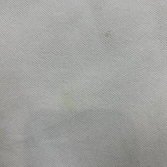 Moncler Maglia Polo Shirt Manica Corta Mens Small White Pique Short Sleeve