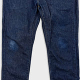 Levi's 511 Jeans Mens 33x32 Blue Slim Fit Mid Rise Dark Wash Stretch Denim Pants
