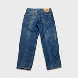 Vintage Y2K Levi's 550 Jeans Mens 34x29 Blue Relaxed Fit Faded Medium Wash Baggy Denim Pants