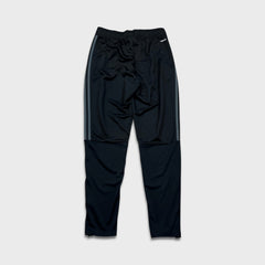 Adidas Track Pants Mens Medium Black Stripes Aeroready Training Athletic Jogger