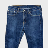 Levi's 511 Jeans Mens 32x32 Blue Slim Fit Mid Rise Dark Wash Stretch Denim Pants