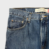 Vintage Y2K Levi's Jeans Men 34x32 Blue Relaxed Fit Straight Leg Medium Wash Baggy Denim Pants