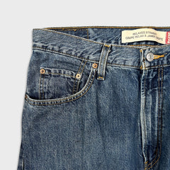 Vintage Y2K Levi's Jeans Men 34x32 Blue Relaxed Fit Straight Leg Medium Wash Baggy Denim Pants