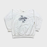 Vintage 90s Northern Reflections Sweatshirt Mens Large White Nature Pullover