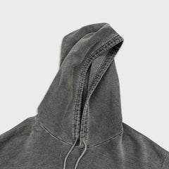 Vintage 90s Windriver Blank Hoodie Mens XL Gray Faded Stone Washed Oversized Sweater
