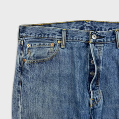Levi's 501 Jeans Mens 36x30 Blue Original Fit Straight Leg Medium Wash Denim Pants