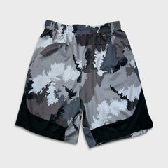 Nike Sportswear Shorts Mens Medium Gray Dri Fit Swoosh Pocketed Athletic