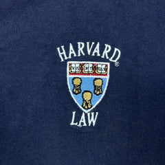 Vintage 90s Harvard Law Champion T Shirt Mens Large Blue Faded University Tee