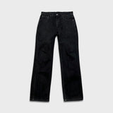 Vintage 90s Levi's 516 Jeans Mens 33x32 Black Slim Fit Straight Leg Faded Denim Pants