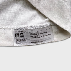 KAWS x Uniqlo Gone T Shirt Mens Small White Graphic Short Sleeve Tee