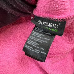 The North Face Fleece Womens Large Pink Denali Polartec Outdoor Full Zip Jacket