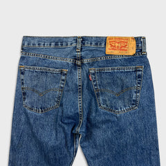 Levi's 501 Jeans Mens 32x27 Blue Original Fit Straight Medium Wash Denim Pants