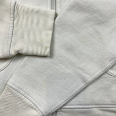 Lululemon Scuba Hoodie Womens Small White Full Zip Sports Hooded Sweater