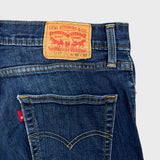 Levi's 511 Jeans Mens 32x32 Blue Slim Fit Mid Rise Dark Wash Stretch Denim Pants