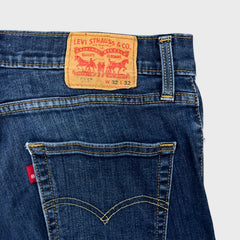 Levi's 511 Jeans Mens 32x32 Blue Slim Fit Mid Rise Dark Wash Stretch Denim Pants