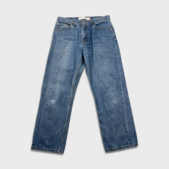 Levi's 505 Jeans Mens 34x30 Blue Regular Fit Straight Leg Light Wash Mid Rise Y2K Denim Pants