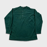 Vintage 90s Patagonia Capilene Fleece Mens Large Green Button Up Jacket