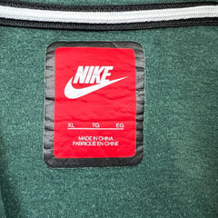 Nike Tech Fleece Hoodie Mens XL Green Sportswear Full Zip Hooded Sweater