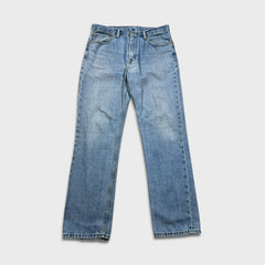 Levi's 516 Jeans Mens 36x34 Blue Slim Straight Leg Light Wash Denim Pants