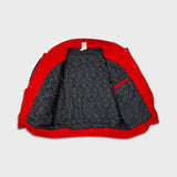 Vintage 90s Disney Mickey Mouse Jacket Mens Medium Red Varsity Letterman