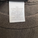 Vintage Y2K Quiksilver T Shirt Mens Large Brown HI Mountain Logo Faded Outdoor Graphic Tee