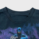 Vintage Y2K Batman T Shirt Mens Large Black DC Comics Distressed Graphic Tee