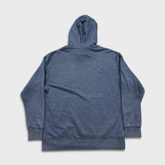 Nike Sportswear Heritage Hoodie Mens Large Blue Swoosh Pullover Hooded Sweater
