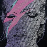Vintage 2013 David Bowie Aladdin Sane T Shirt Mens XL Black Faded Rock Band Tee