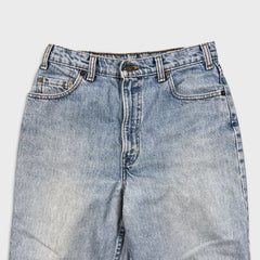 Vintage 90s Levi's 532 Jeans Mens 32x27 Blue Relaxed Taper Leg Light Wash Denim Pants