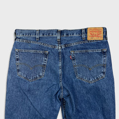 Levi's 550 Jeans Mens 38x29 Blue Relaxed Fit Medium Wash Baggy Faded Denim Pants