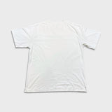 Vintage 90s Adidas T Shirt Mens XL White Spell Out Athletic Short Sleeve Tee