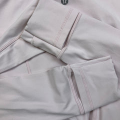 Lululemon Define Cropped Jacket Nulu Womens Size 2 Pink Full Zip Track Suit Top