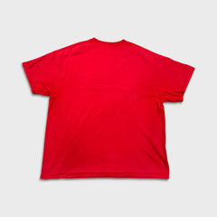 Vintage Y2K Today Is Not Your Day T Shirt Mens Large Red Faded Novelty Funny Tee