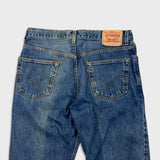 Vintage Y2K Levi's 550 Jeans Mens 34x29 Blue Relaxed Fit Faded Medium Wash Baggy Denim Pants