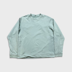 Lululemon French Terry Oversized Long Sleeve Crew Mens Large Blue Sweatshirt