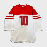 Vintage 70s Levi's Long Sleeve Tee Mens XS Red USA Casual Shirt