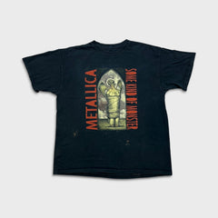 Metallica T Shirt Mens Large Black Some Kind of Monster Bleach Band Tee