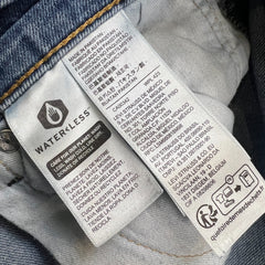 Levi's 505 Jeans Mens 32x32 Blue Regular Fit Straight Leg Medium Wash Denim Pants