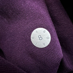 Lululemon Scuba Hoodie Womens Size 8 Purple Full Zip Sports Hooded Sweatshirt