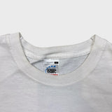 Vintage 90s Pope John Paul II T Shirt Mens Small White Screen Stars Catholic Tee